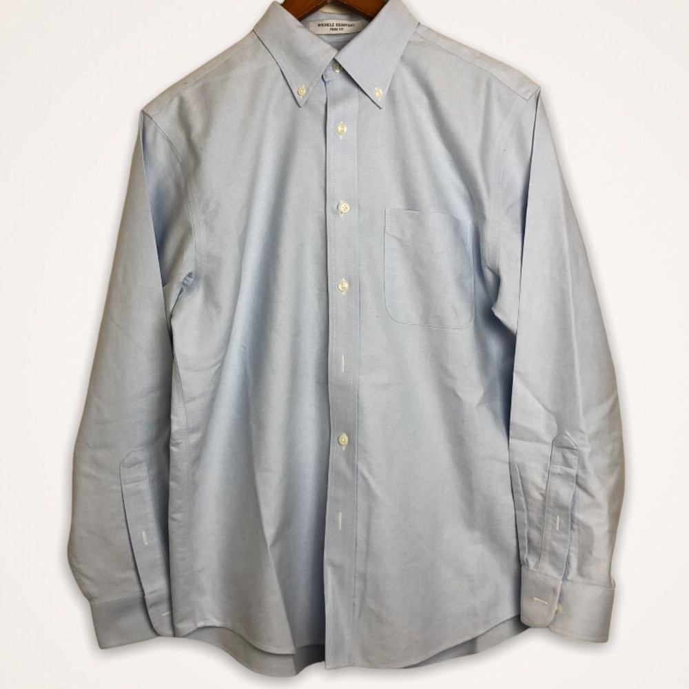 Men’s L.L Bean Long sleeve Button Up 15-32